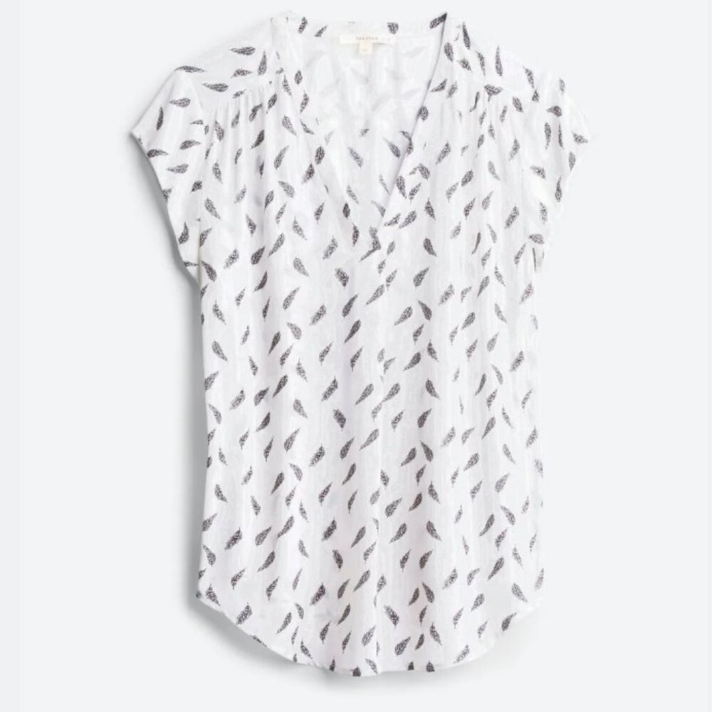 Fun2Fun Lillian V Neck Blouse